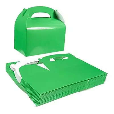 24-Pack Gable Boxes - Party Boxes For Kids Birthday Party Favors Candy Green • $27.25