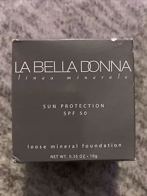 La Bella Donna MARTA All-Natural Loose Mineral Foundation SPF 50 New Sealed • $21.99