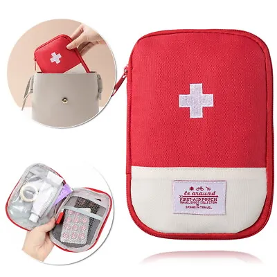 First Aid Carry Kit Bag - Case Box Pouch - Medical Emergency Survival Empty NEW • £4.49