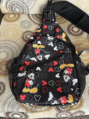 Mickey Mouse Backpack (Sling Bag) Adjustable **Disney**Disneyland**    *NEW* • $19.95