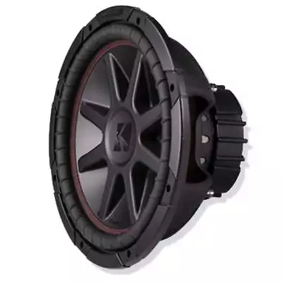 Kicker 12  4 Ohm 800W Peak CompVR Pro Car Audio Subwoofer Black 43CVR124 • $149.99