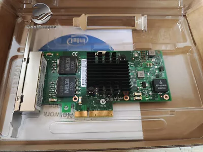 Intel I350-T4V2 I350-T4 PCI-E Quad Port RJ45 Gigabit Server Adapter OEM USA NEW • $69.87