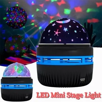 USB Plug-in Colour Lights Galaxy Projection Lamp Star Projector Starry Night Hot • £7.89