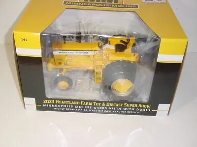 1:16 SpecCast Minneapolis Moline G1000 Tractor W/Duals 2023 Heartland Show NIB! • $165