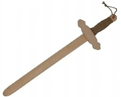 Keycraft Wooden Sword Toy - Wd189f Brown Pirate Pretend Play Fun Adventure Fake • £8.75