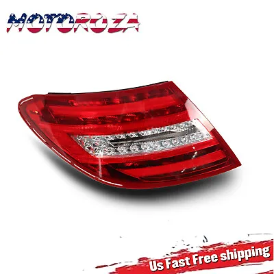 Left Driver LED Rear TailLight For Mercedes Benz 2011-14 W204 C250 C350 C63 C300 • $96.12