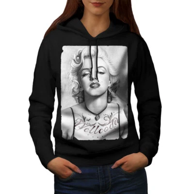 $34.30 • Buy Marilyn Monroe Chick Women Hoodie NEW | Wellcoda