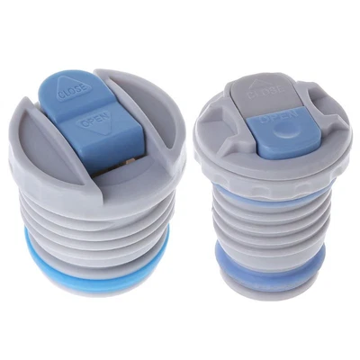 $12.71 • Buy Travel Mugs Thermos Bottle Lids  Flask Covers Plastic Material 2 Styles
