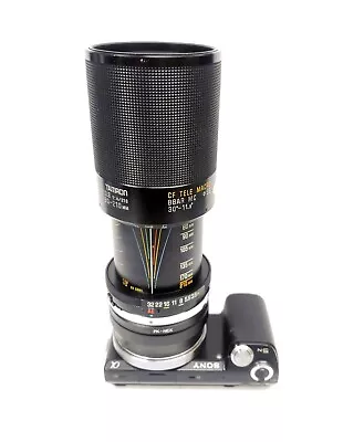 Sony E Fit Tamron 80-210mm Macro Telephoto Zoom Lens Alpha NEX Mirrorless • £64.95