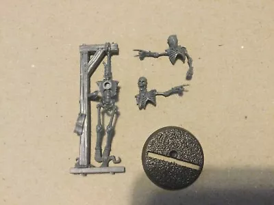 Warhammer Quest CURSED CITY Undead Soulblight Scenery Skeleton On Gallows #314g • £3.99