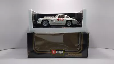 Burago 3015 1:18 Scale 1955 Mercedes 300SL Millie Miglia EX/Box • $14.26