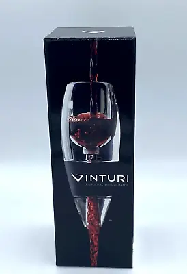 Vinturi Essential Wine Aerator Enhanced Flavors With Smoother Finish Black NEW • $9.99