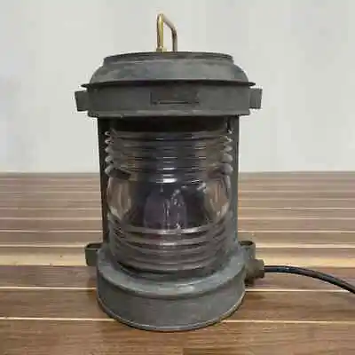 Vintage Clear Fresnel Lens Running Light • $445