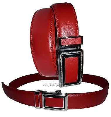 Leather Belt Men's Belt Quick Lock Belt. Auto Lock Belt Dress/casual Belt NWT • $13.56