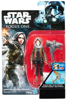 Star Wars Rogue One Jyn Erso (Jedha) 3.75 Inch Action Figure • $14