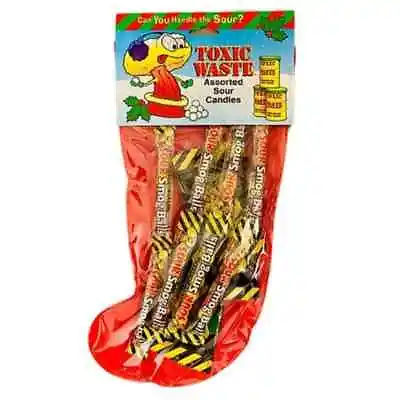 Toxic Waste Assorted Sour Candies Stocking 104g • £4.75