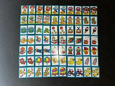 Jim Henson Muppet Babies Memory Match Card Game 1989 Colorforms Missing 2 No Box • $24.99