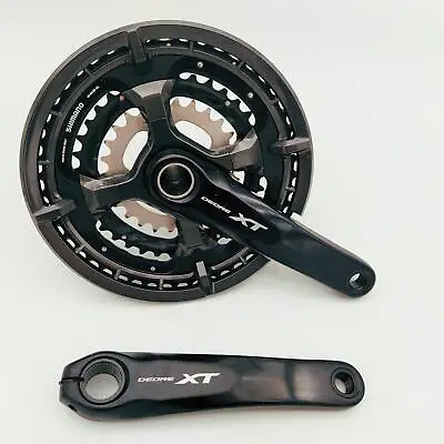 SHIMANO Deore XT Trekking FC-T8000 Crank Set 10x 48-36-26 Teeth 170mm Arms • $179.90