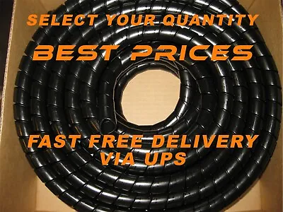 £4 • Buy Hydraulic Hose Spiral Wrap Guard Protection JCB Forestry Tractor Digger Breaker!