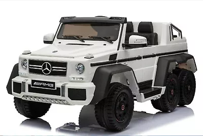 Mercedes G63 GWagon 6x6 AMG 12v Kids / Parent Ride On Remote Control Suv  • $1699.99