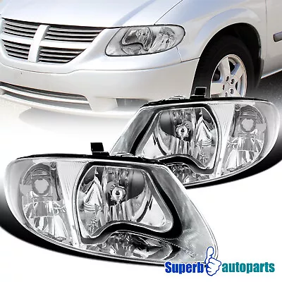 Fits 2001-2007 Dodge Caravan Chrysler Town Country Headlight Head Lamp • $63.98