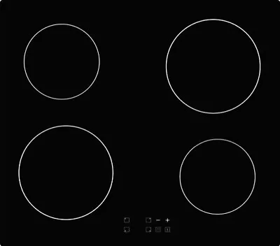 Cookology CIH602 60cm 4 Zone Built-in Touch Control Induction Hob In Black • £129.99