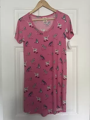 Munki Munki Pink Nightgown Cats Womens Size XS NWT • $24.99