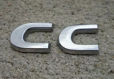 Volkswagen CC Emblem Letters Badge Decal Logo Symbol OEM Factory Genuine Stock • $16.19