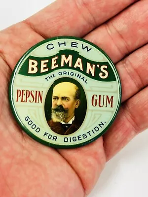 VINTAGE BEEMAN’S GUM POCKET MIRROR- Original • $36
