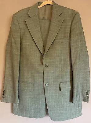 Mario Barutti Energy 2 Piece Pure Virgin Wool Suit Blazer Jacket & Trousers 40R • £32.50