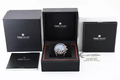 (NEAR MINT) TAG HEUER Carrera Calibre 16 Men's Watch - CV2A12.FC6236 From JAPAN • $1499.99