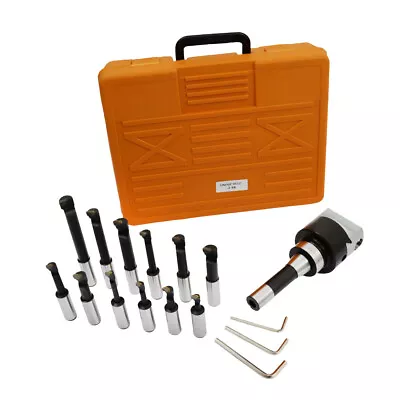 3Inch Boring Head With R8 Shank 12Pcs 3/4  Carbide Boring Bar Set For Milling US • $82.65