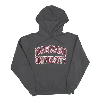 CHAMPION Harvard University USA Hoodie Grey Pullover Mens S • £17.99