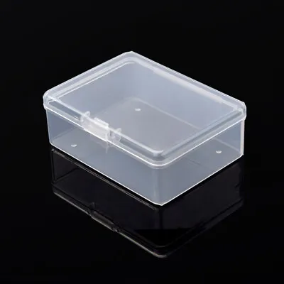 10Pcs Plastic Storage Box Mini Clear Jewelry Organizer Case Beads Container US • $7.65