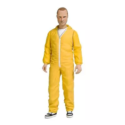 Mezco Toyz Breaking Bad Jesse Pinkman 6  Yellow Hazmat Suit Figure • $63.99