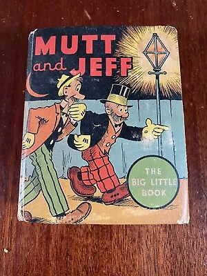 Vintage 1936 MUTT And JEFF Little Big Book By Bud Fisher • $29.50