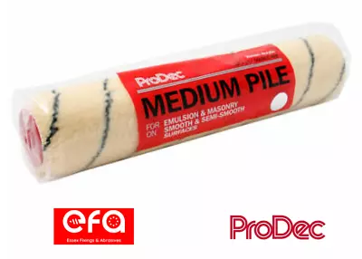 ProDec Tiger Stripe Medium Pile Roller Sleeve 12  | 300mm Emulsion & Masonry • £5.99