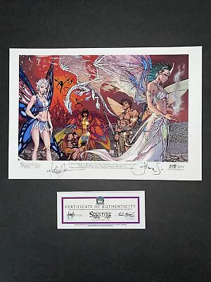 ASPEN SOULFIRE DOTL MINI ART PRINT Signed By MICHAEL TURNER & PETER STEIGERWALD • $29.99