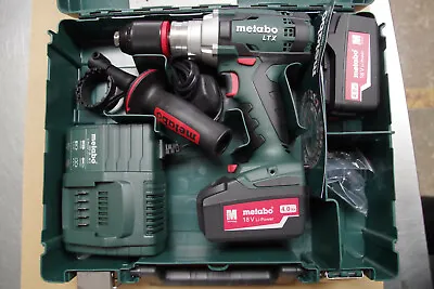 Metabo SB18LTX Impuls Cordless Combi Drill Kit 2 X 4.0ah Charger & Carry Case • £269.99