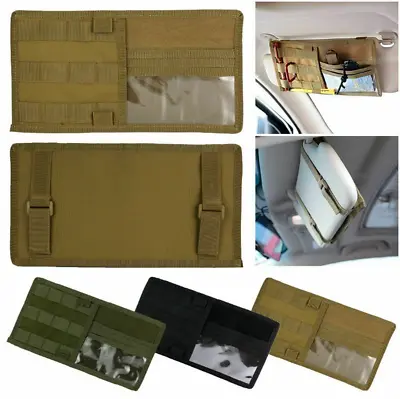Waterproof Map Case Tactical Protection Military Pocket Pouch EDC Car Pouch Bag • $9.99