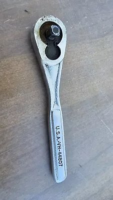 Vintage Craftsman 1/4  Drive Ratchet -VH- 44807 Made In USA • $7.35