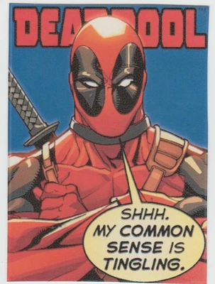 £2.25 • Buy Marvel Deadpool Funny  Quote Sticker
