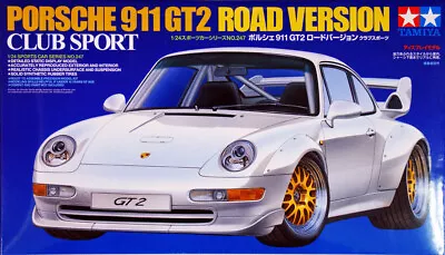 Tamiya 1/24 Porsche GT2 (Street Version) Model Car Kit - 24247 • £22.60