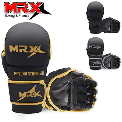 MRX MMA Professional Protective Grappling Gloves 7oz Muay Thai Training Gloves • $24.99