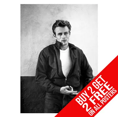 James Dean Rebel Without A Cause Bb2 Poster A4 / A3 Size - Buy 2 Get Any 2 Free • £8.97