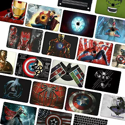 For Macbook AIR/PRO 13  Avengers Pattern Matte Rubberized Hard Case Laptop Cover • $22.49