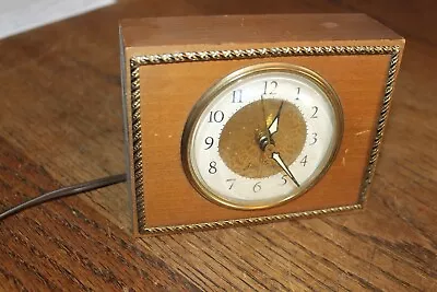 Vintage Seth Thomas Electric Wood Alarm #SS12-A1 Clean Still Works • $7.50