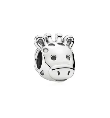 GIRAFFE .925 Sterling Silver European Charm Bead C2 • £12.05