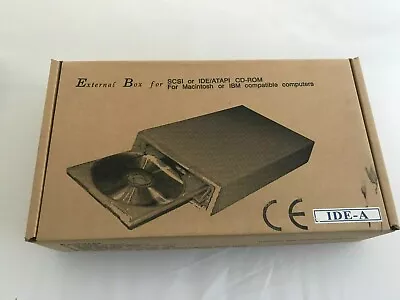 External Box 5.25” Parallel Interfaced For IDE/ SCSI/ATAPI Devices • $199