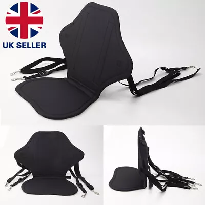 Adjustable Padded Kayak Seat Canoe Back Sit On Kayak Seat Canoe Backrest Cushion • £11.55